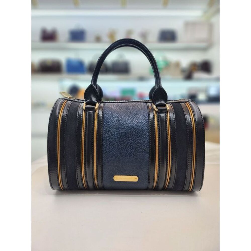 Luxury Boston Bowling Tote Shoulder Bag - Picture 9 of 10